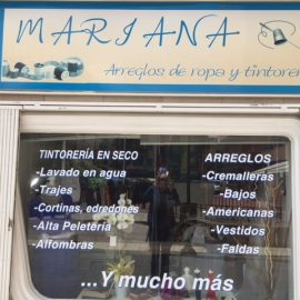 ARREGLOS DE ROPA Y TINTORERIA MARIANA | Directorio del Comercio Aragón